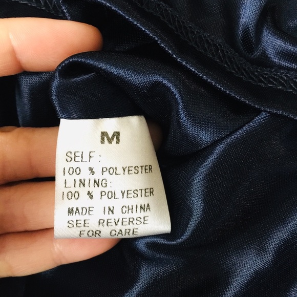 Lotus navy dress romper - Picture 7 of 7